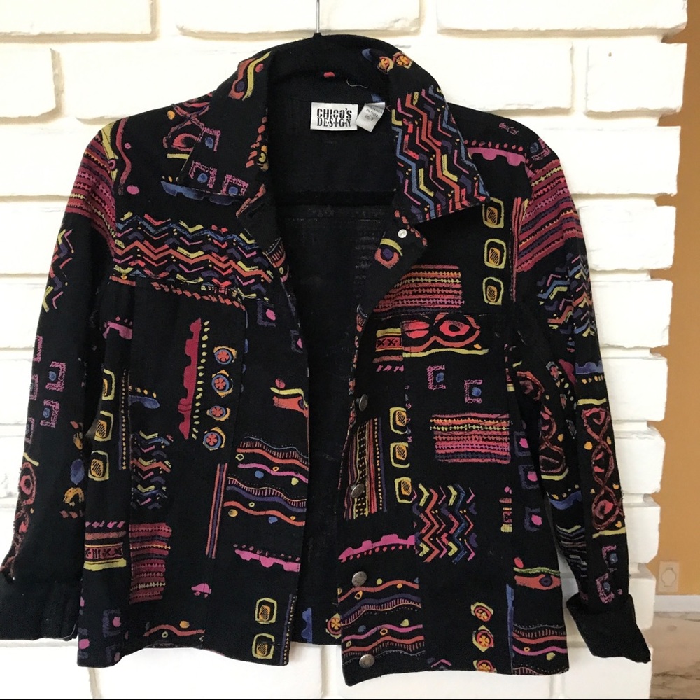 Chico’s jacket “0” fits small to medium